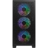 Cooler Master case Elite 302, Průhledná bočnice, mATX, 3x 120mm ARGB Fan, černá
