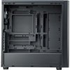 Cooler Master case Elite 502 Lite, Průhledná bočnice, ATX, 1x 120mm Fan, černá