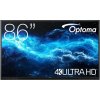 Optoma 3862RK IFPD 86" -  interaktivní dotykový, 4K UHD, multidotyk 40prstu, Android 11, 4GB RAM/ 32GM ROM,