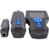LAN Cable Tester TLCD8601S s LCD, koax, Cat3/Cat5E/Cat6/Cat7, UTP/STP, USB, PoE, ping, sonda, protismyčka