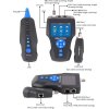 LAN Cable Tester TLCD8601S s LCD, koax, Cat3/Cat5E/Cat6/Cat7, UTP/STP, USB, PoE, ping, sonda, protismyčka