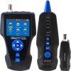 LAN Cable Tester TLCD8601S s LCD, koax, Cat3/Cat5E/Cat6/Cat7, UTP/STP, USB, PoE, ping, sonda, protismyčka