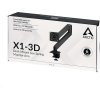 Držiak monitora ARCTIC X1-3D, oceľ, matná čierna