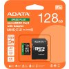 ADATA MicroSDXC karta 128GB Speed Plus, U3, C10, A2, V30 (R:180/W:160 MB/s) + SD adaptér