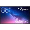 Optoma 5863RK IFPD 86" -  interaktivní dotykový, 4K UHD, multidotyk 40prstu, Android 13, 8GB RAM/ 64GB ROM