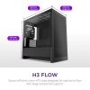 NZXT skříň H3 Flow / microATX / 1x120mm / USB / USB-C / černá