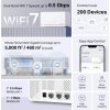 MERCUSYS Halo H37BE(3-pack) WiFi7 Mesh (BE6500,2,4GHz/5GHz,2x2,5GbELAN/WAN,1xGbELAN/WAN)