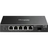 TP-Link OMADA switch SG2206MP (5xGbE,1xSFP,4xPoE+,63W,fanless)