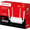 MERCUSYS MR25WBE EasyMesh WiFi7 router (BE3600, 2,4GHz/5GHz,1xGbEWAN,3xGbELAN)