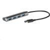 iTec USB 3.0 Rozbočovač 4-portový so sieťovým napájaním