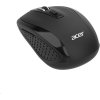 ACER Myš, Wireless mouse MX202 Black - RF 2.4 GHz dongle, DPI 1000/1200/1600, 6 tlačítek
