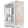Fractal Design Meshify 3 TG/Midi Tower/Transpar./Bílá