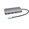 iTec USB-C Metal Nano Dock HDMI/VGA s LAN + Power Delivery 100 W