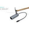 kovový gigabitový ethernetový adaptér iTec USB-C