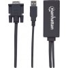 Prevodník MANHATTAN VGA na USB a HDMI