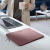 tomtoc Light-A21 Dual-color Slim Laptop Handbag, 13,5 Inch - Raspberry