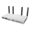MikroTik CRS418-8P-8G-2S+5axQ2axQ-RM 4x4 MIMO WiFi6 16-portový Gigabit Cloud Router Switch
