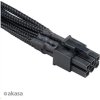 Predlžovací kábel AKASA FLEXA V6 k 6pin VGA PSU, 40 cm