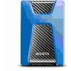 ADATA Externí HDD 2TB 2,5" USB 3.1 DashDrive Durable HD650, modrý (gumový, nárazu odolný)