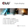 Dokovacia stanica Club3D USB-C 3.2 s napájacím adaptérom Triple Dynamic Display PD, 100 W