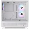 THERMALTAKE Case View 270 Plus TG ARGB, ATX, Průhledná bočnice, 3x 120mm ARGB Fan, bílá