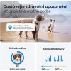 Tractive DOG 6 – GPS lokátor pro psy a monitor zdraví, černý
