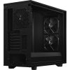 FRACTAL DESIGN Define 7 Dark Tempered Glass Midi Tower, čierna, bez zdroja napájania