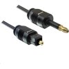 PREMIUMCORD Kábel 3,5 mm mini Toslink - Toslink, OD:2.2 mm, dĺžka 2 m