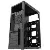 EUROCASE skříň ML N6-500B, Midi Tower, 2x USB 3.0, 2x audio, bez zdroje