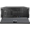 CHIEFTEC skříň Rackmount 4U ATX/mATX, UNC-409S-B-OP, bez zdroje, černá