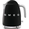 Smeg KLF03BLEU rychlovarná konvice, 1,7 l, (7 šálků), 2400 W, styl 50. let, černá