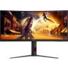 AOC MT 34" CU34G4Z - 3440x1440,VA,240Hz,2xHDMI,DP,USBhub,Pivot,Zakřivený
