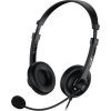 GENIUS sluchátka HS-230U, USB-C, černá