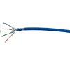FTP kabel PlanetElite, Cat6A, drát, 4pár LS0H, Dca, modrý, 100m