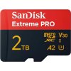 SanDisk micro SDXC karta 2TB Extreme PRO (250 MB/s A2 UHS-I U3 V30) + adaptér