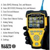 KLEIN TOOLS - VDV Scout® Pro Max Tester s přijímačem Set - 20x RJ45, 20x F-konektor