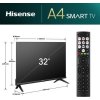 Hisense 32A4N 32" TV, HD Ready, DLED, WiFi, HDMI, USB, DTS, VIDAA Smart OS
