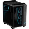 ASUS case TUF GAMING GT502 HORIZON, Mid Tower, průhledná bočnice, 4x 120mm ARGB Fan, černá