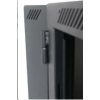 XtendLan 19" dvoudílný nástěnný rozvaděč 12U 600x550, nosnost 60 kg, skleněné dveře, svařovaný,černý
