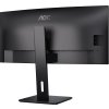 AOC MT VA LCD WLED 34" CU34P3CV - VA panel, 3440x1440, HDMI, DP, USB-C, 4xUSB 3.2, repro, vysk. stavitelny, zakriven