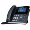 IP telefón Yealink SIP-T46U, 4,3" 480x272 farieb, 2x RJ45 10/100/1000, PoE, 16x SIP, 2x USB, bez adaptéra