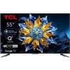 TCL C655 55" TV, 4K Ultra HD, QLED, Google TV, HDR, Bluetooth, WiFi, reproduktory ONKYO 2.1 se subwooferem