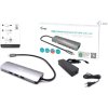 i-tec USB-C Metal Nano Docking Station 4K HDMI LAN with Power Delivery 100 W + Charger 100W