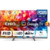 CHiQ L32QM9G TV 32", FHD, QLED, metalická bezrámečková, smart, Google TV, Dolby Audio, HDR, Chromecast