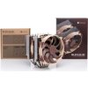 NOCTUA Chladič CPU NH-D15 G2 LBC, 2x 140mm, LGA1851, AM5, hnědá/stříbrná