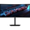 GIGABYTE LCD - 34" Gaming monitor G34WQCP, Prohnutý VA1500R, 3440x1440 WQHD, 180Hz, 4000:1, 350cd/m2, 1ms, 2xHDMI, 1xDP