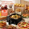 Cosori P653 PREMIUM II Plus Chef edition 6,2l horkovzdušná fritéza, černá