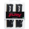 KINGSTON DIMM DDR5 64GB (Kit of 2) 6000MT/s CL30 Non-ECC FURY Beast RGB XMP, Černá