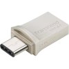TRANSCEND Flash disk 64GB JetFlash®890S OTG, USB 3.1 typ C/A (R:90/W:30 MB/s) strieborná