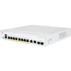 Cisco switch CBS350-8FP-2G-EU (8xGbE,2xGbE/SFP combo,8xPoE+,120W,fanless) - REFRESH